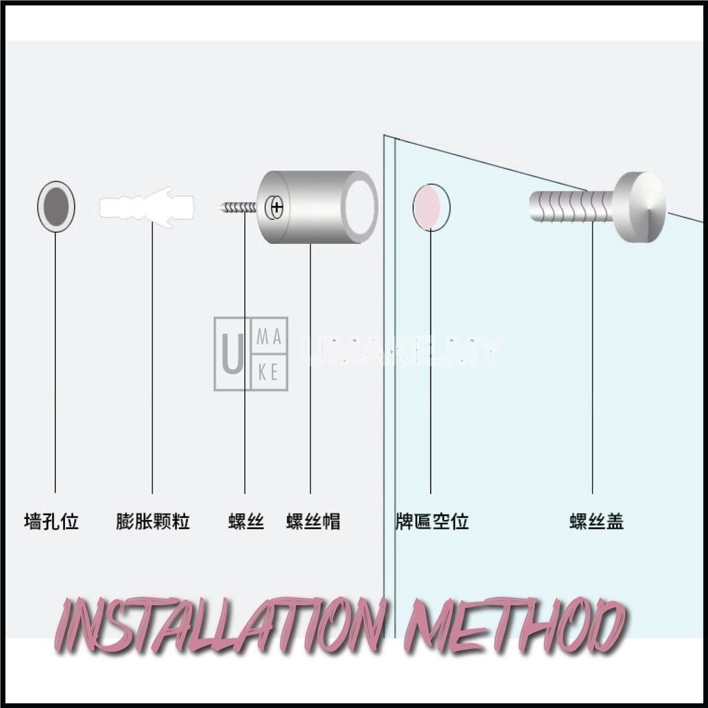 Coloured Transparent Acrylic Business Signboard