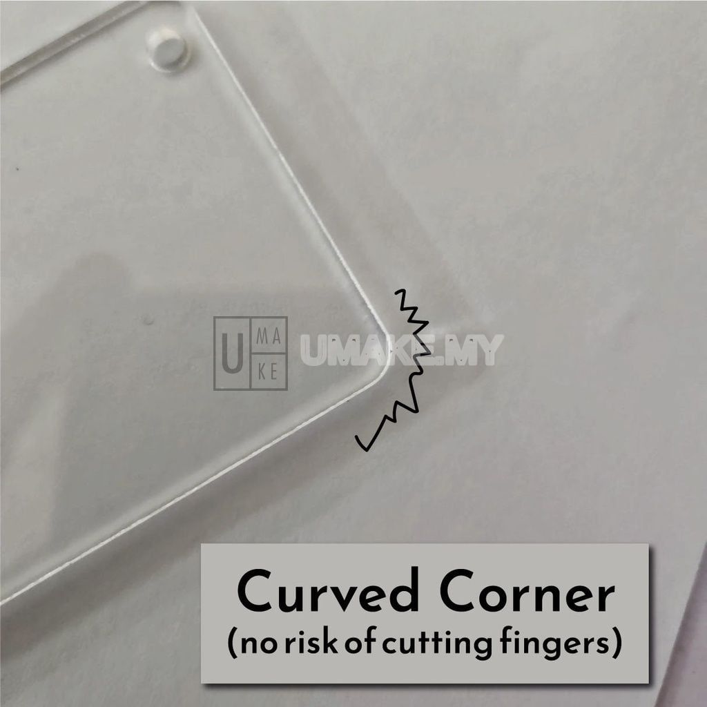 Acrylic A-Shape Display Stand (Price/Menu)