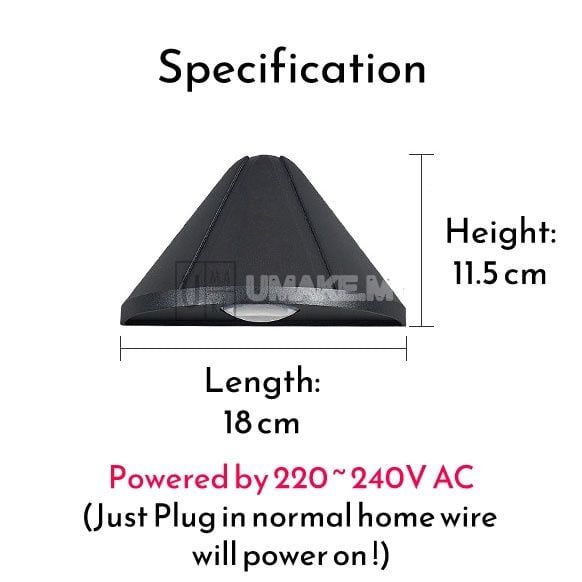 LED Outdoor Wall Lamp (IP65)