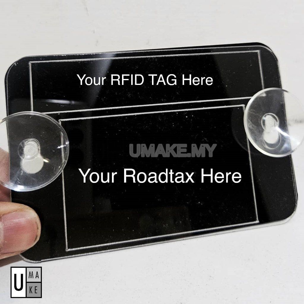 RFID + Road Tax 2-in-1 Acrylic Holder