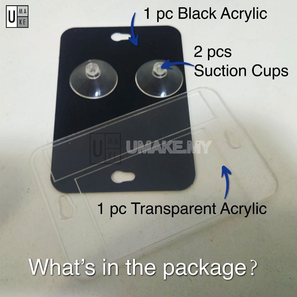 RFID + Road Tax 2-in-1 Acrylic Holder