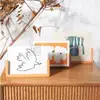 Acrylic Photo Frame with Wood Stand view 2