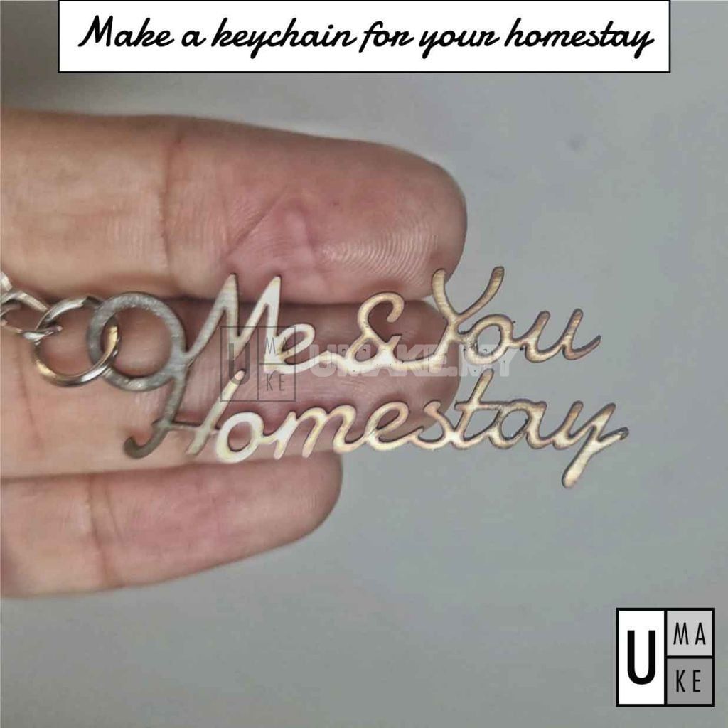 Stainless Steel Custom Name Keychain