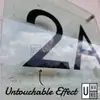 Glass-Effect Square House Number Plate view 3