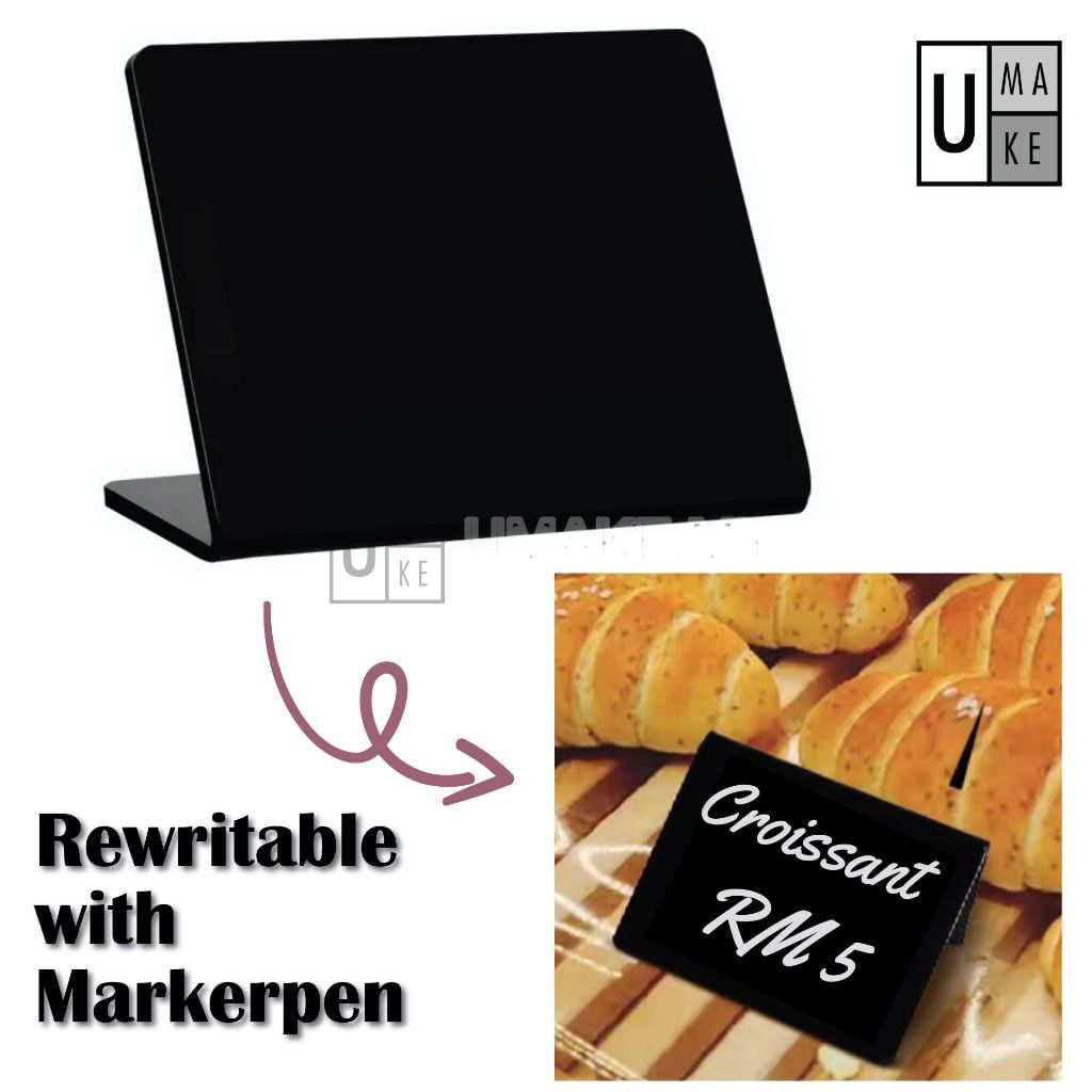 Mini Price Label Holder (Acrylic)