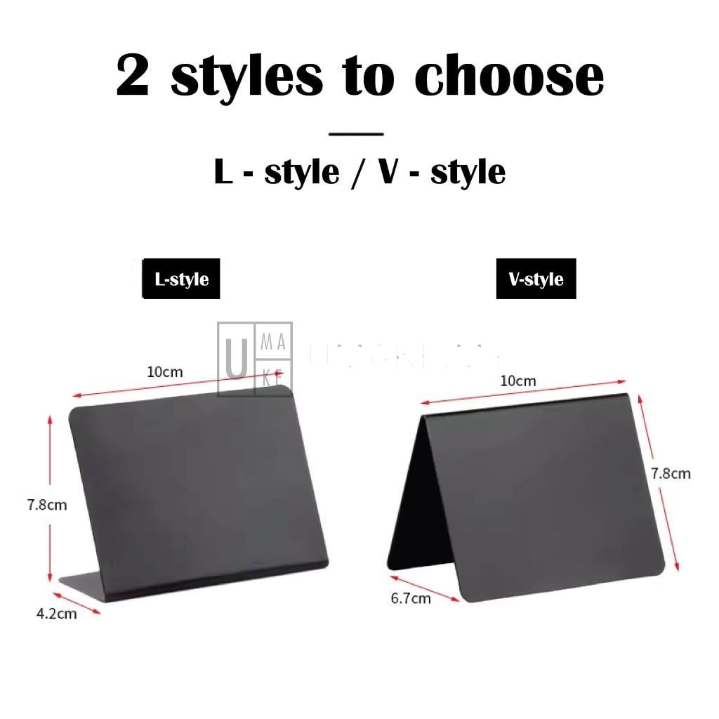 Mini Price Label Holder (Acrylic)