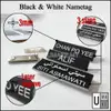 Acrylic Engraved Name Tag (School / Government) view 2