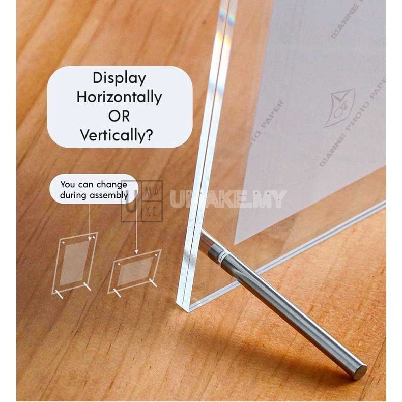 Acrylic Photo Frame (Double Layer)