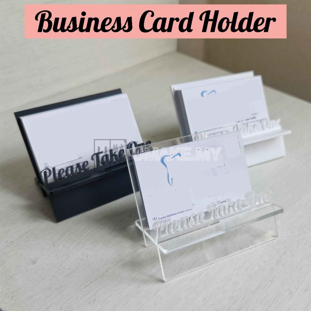 Acrylic Business Card Holder