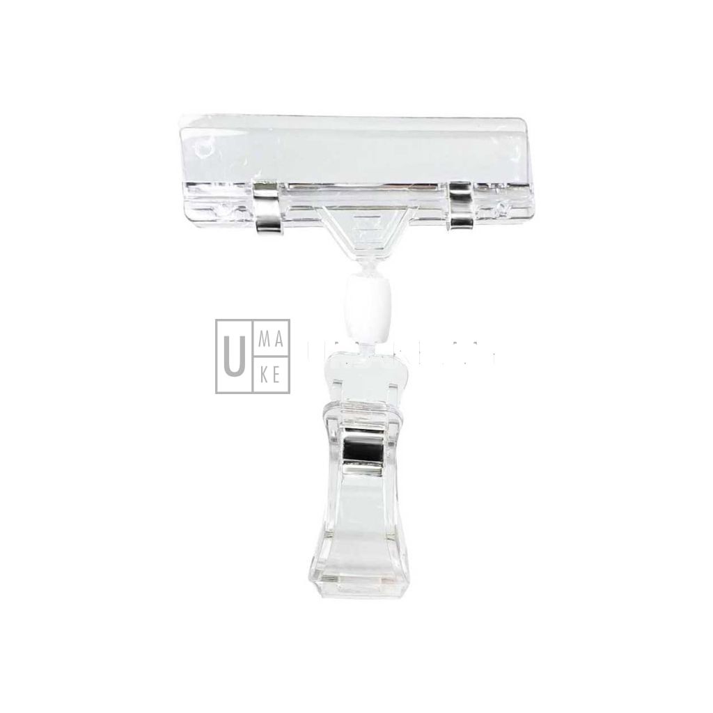 Rotatable Pop Clip Price Tag Holder