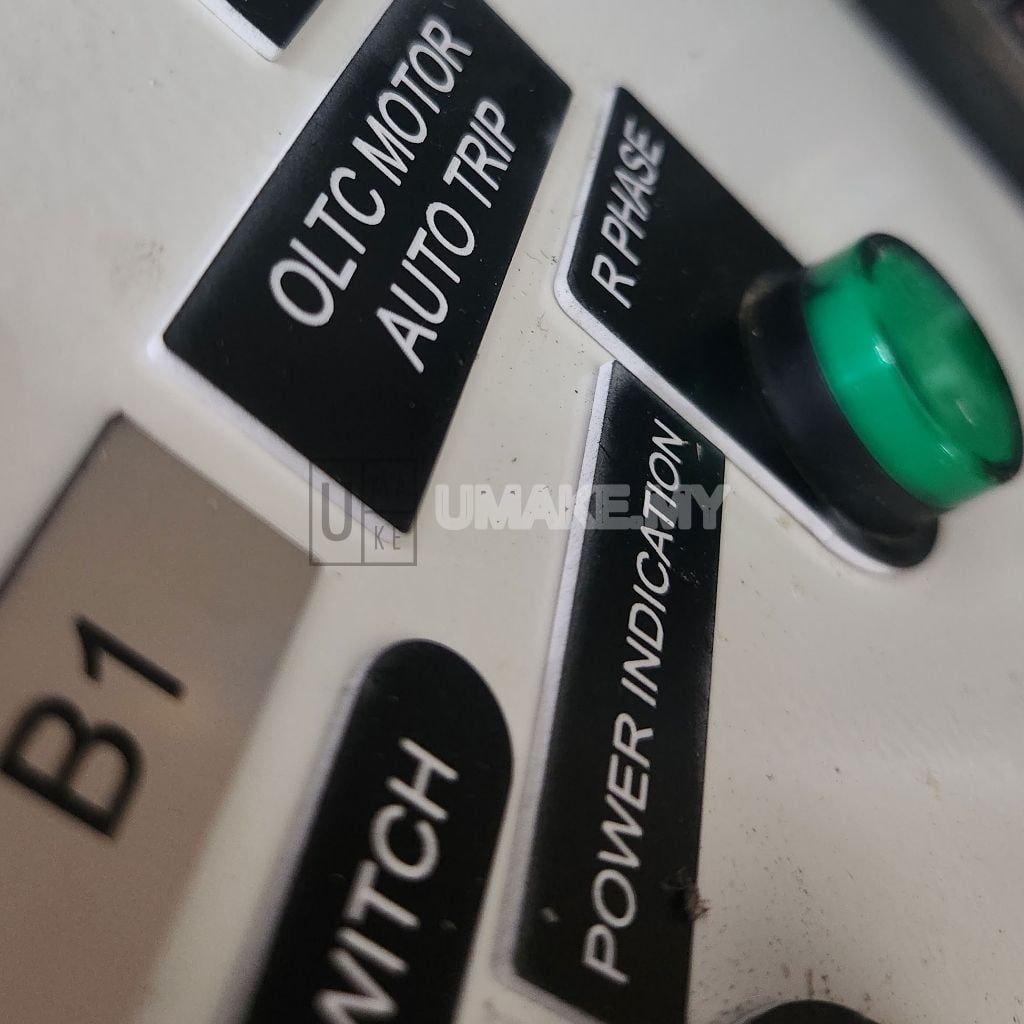 Industrial Acrylic Label Tag