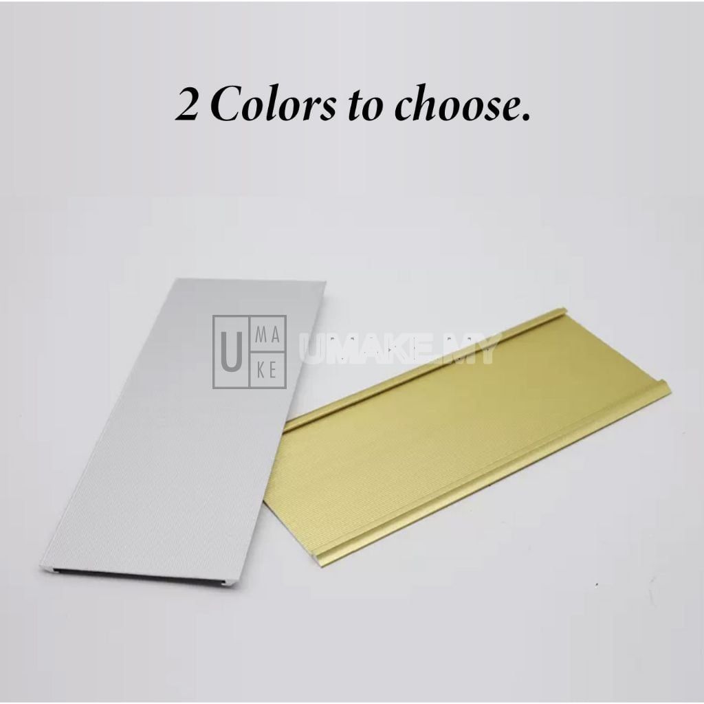 Aluminium Alloy Desk Name Plaque Holder