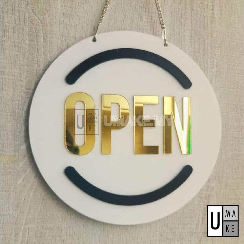 Premium Open/Close Hanging Sign