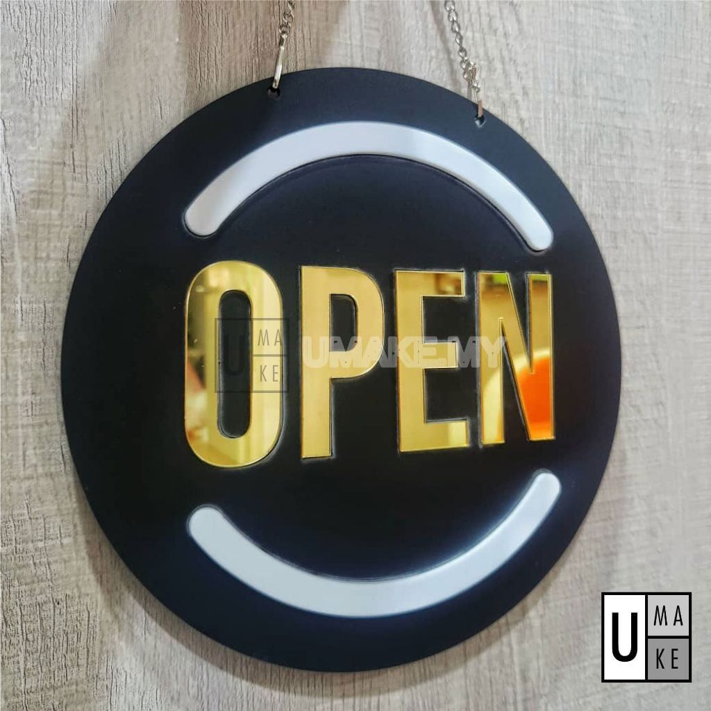 Premium Open/Close Hanging Sign