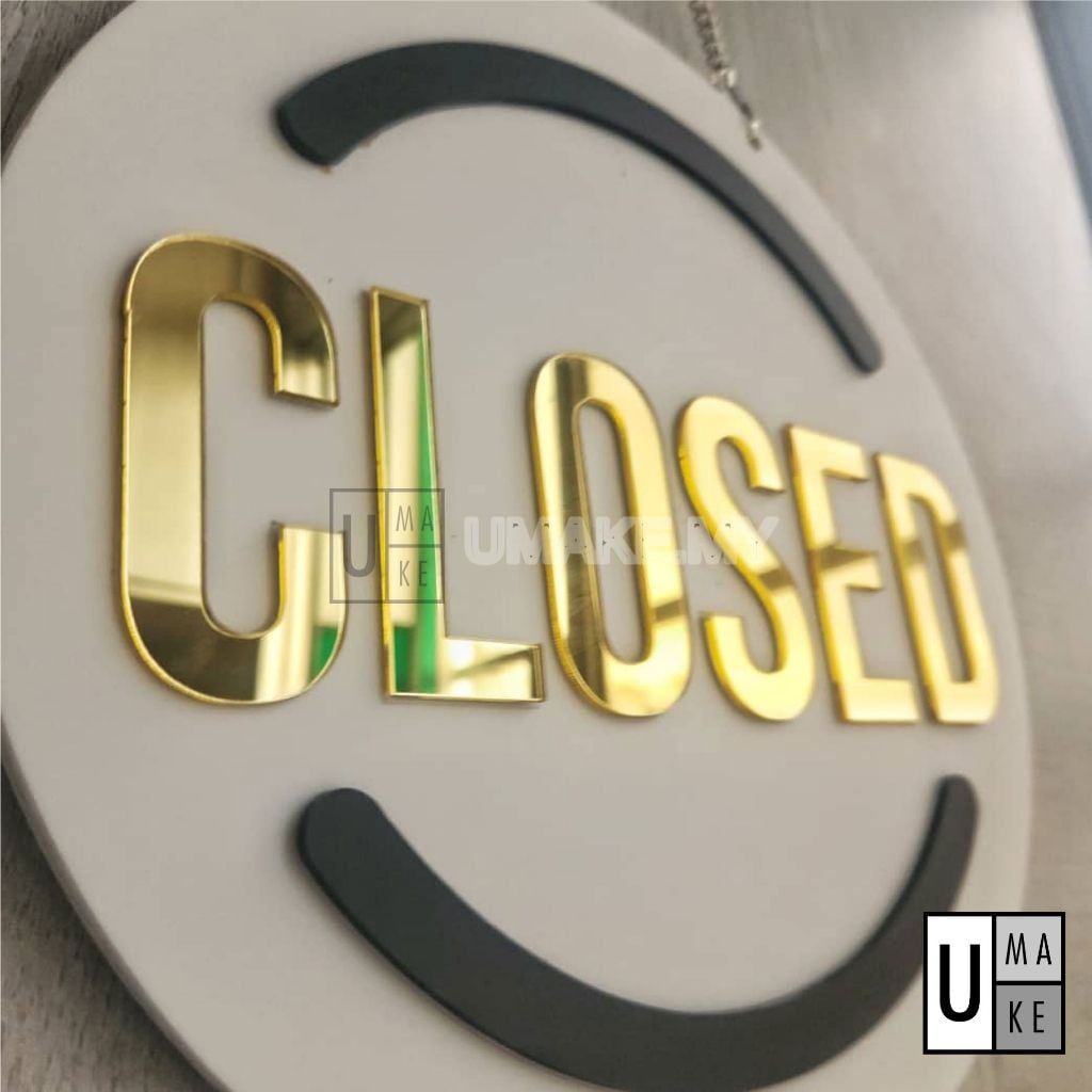 Premium Open/Close Hanging Sign