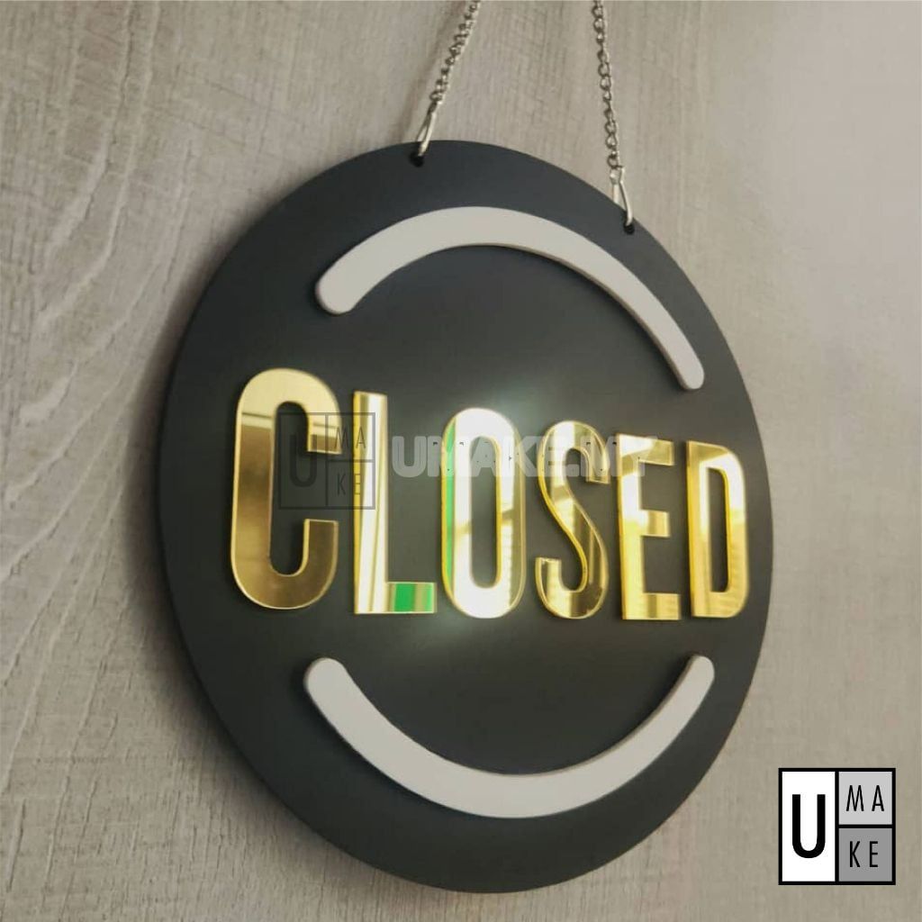 Premium Open/Close Hanging Sign