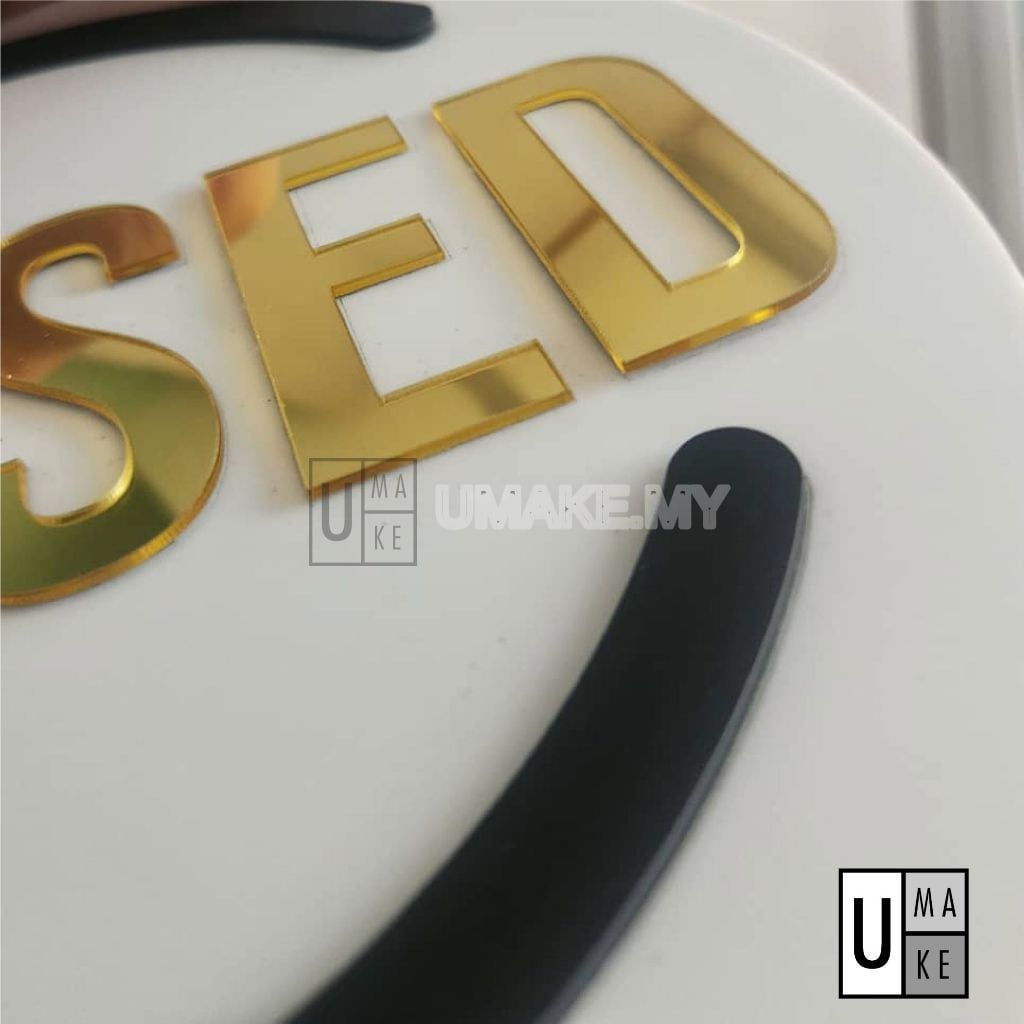 Premium Open/Close Hanging Sign