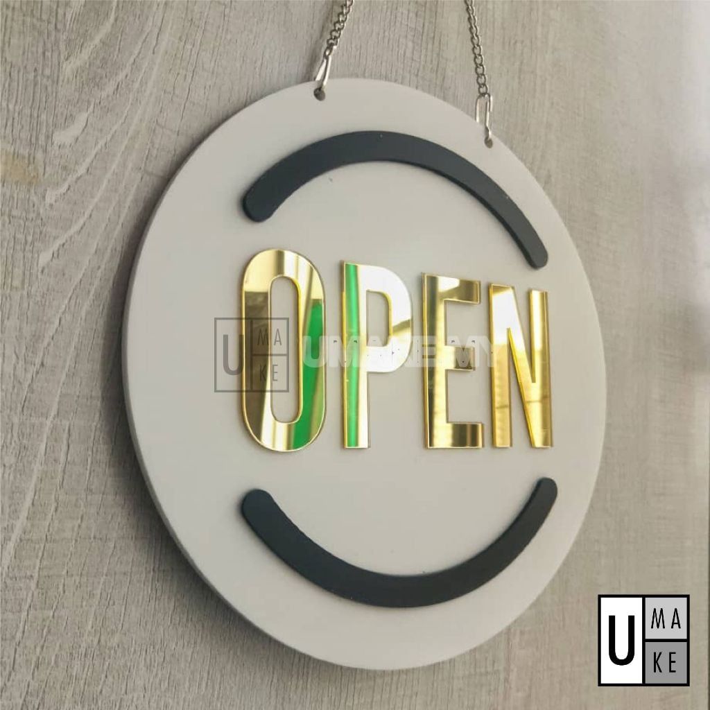Premium Open/Close Hanging Sign
