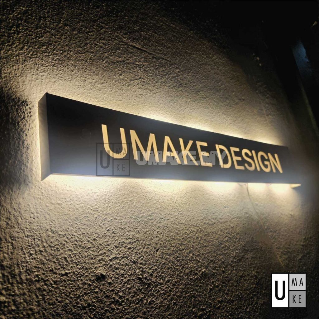 Stainless Steel LED House Number Plate