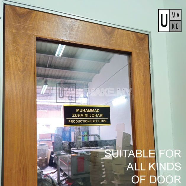 Custom Office Name Plate