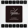 Minimalist Acrylic Sign (Square 10cm) view 2