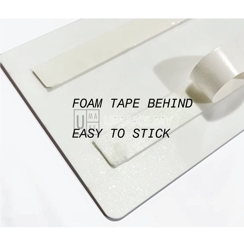 Minimalist Acrylic Sign (Square 10cm)