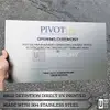 Stainless Steel Business Signboard view 2