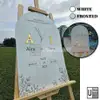 Custom Acrylic Wedding Welcome Board view 2