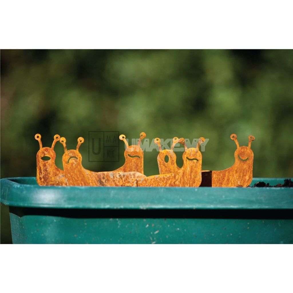 Metal Slug Garden Pot Ornament