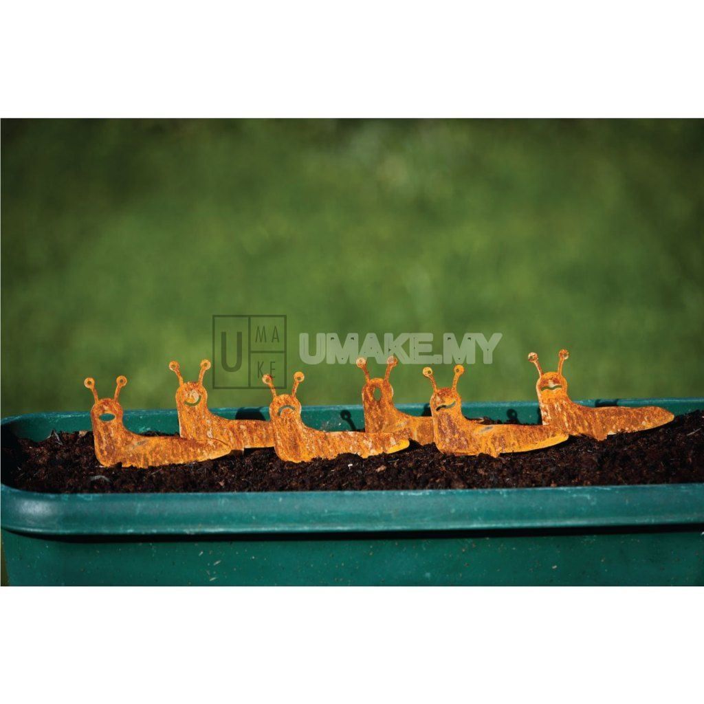 Metal Slug Garden Pot Ornament