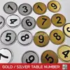 Metallic Acrylic Table Number (Laser Engraved) view 2