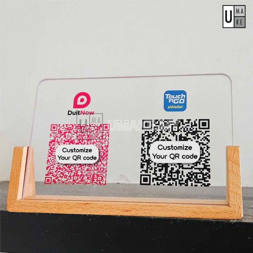 E-Wallet QR Code Payment Stand