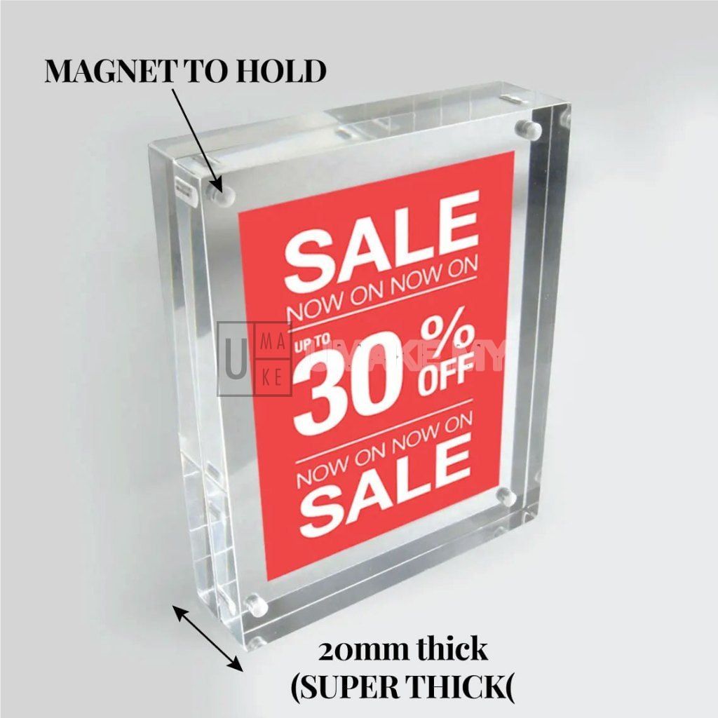 Acrylic Magnetic Photo Frame