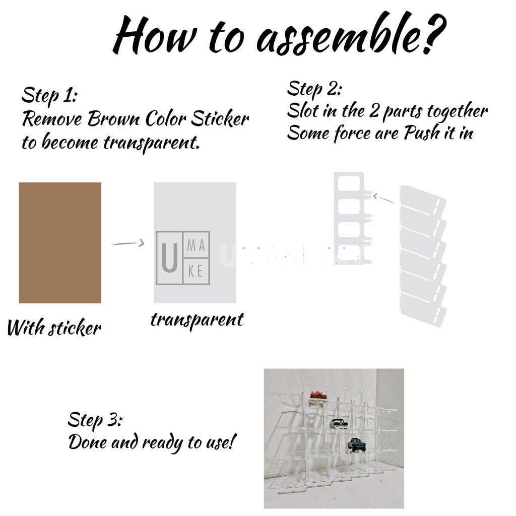 Hot Wheels Display Rack (24/42 Slot)