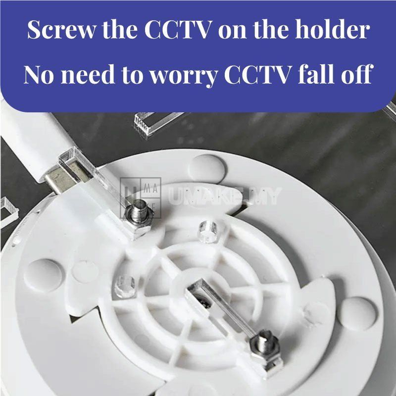 Acrylic CCTV Camera Wall Mount