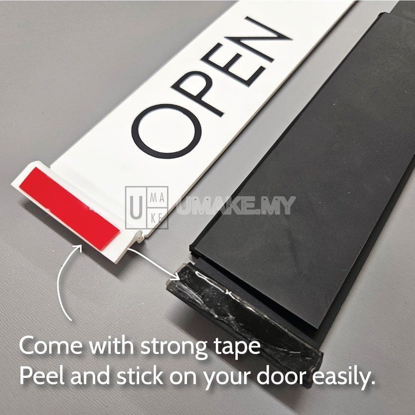 Minimalist Open/Close Acrylic Sign