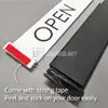 Minimalist Open/Close Acrylic Sign view 3