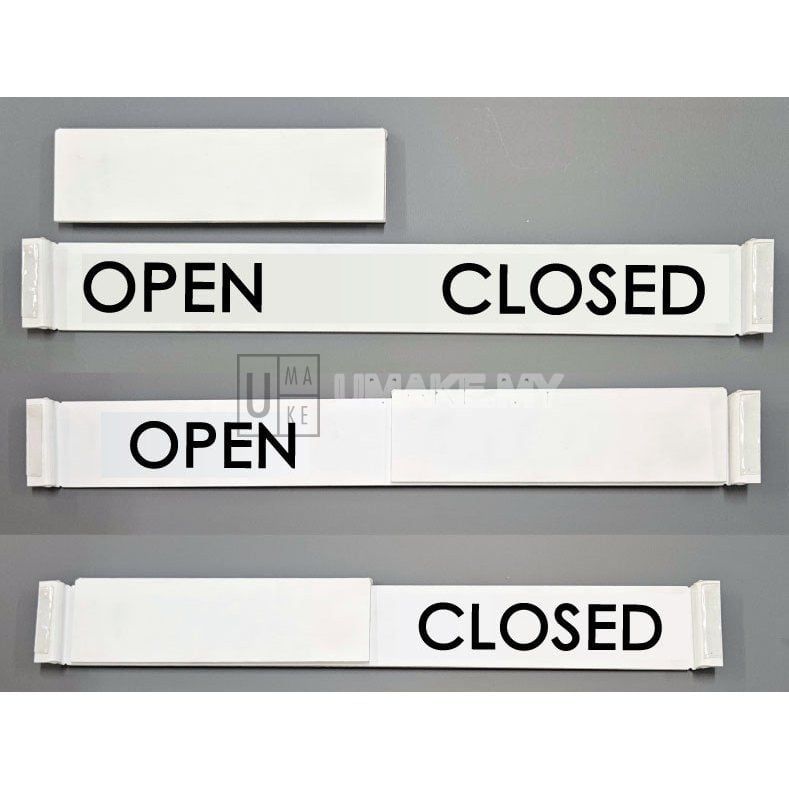 Minimalist Open/Close Acrylic Sign