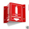 Fire Safety Projecting Sign (L-Shape / V-Shape) view 3