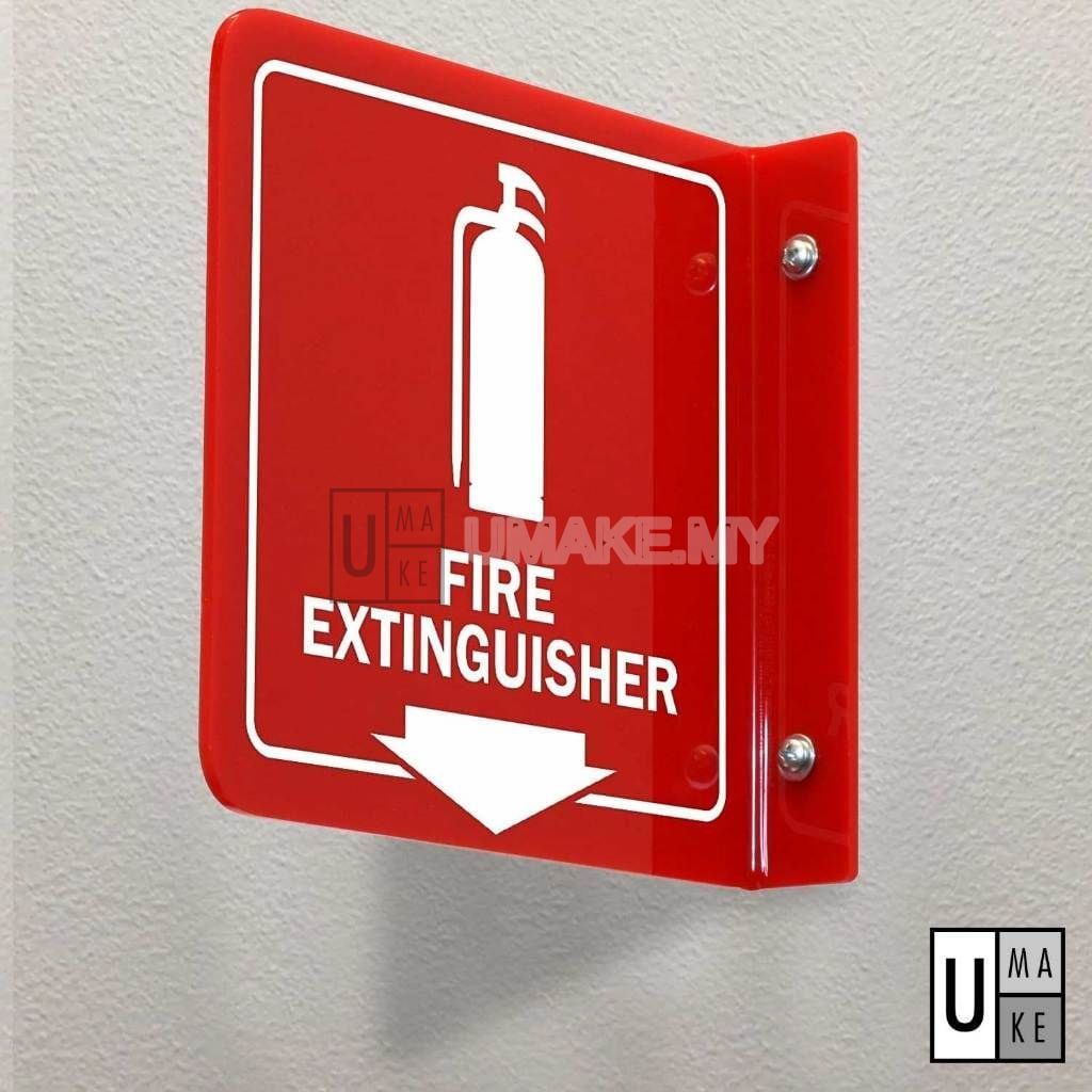 Fire Safety Projecting Sign (L-Shape / V-Shape)
