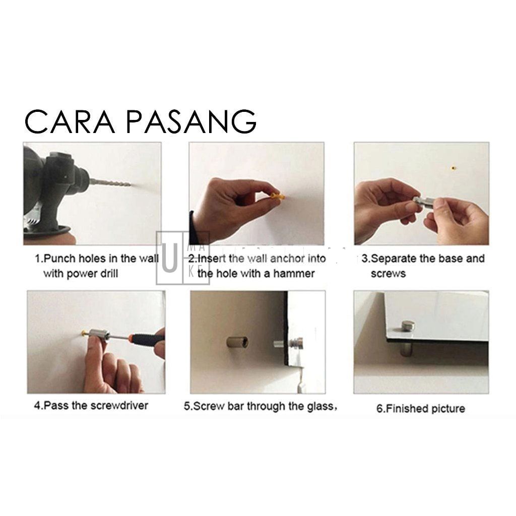 Bismillah Kufi Steel Wall Art