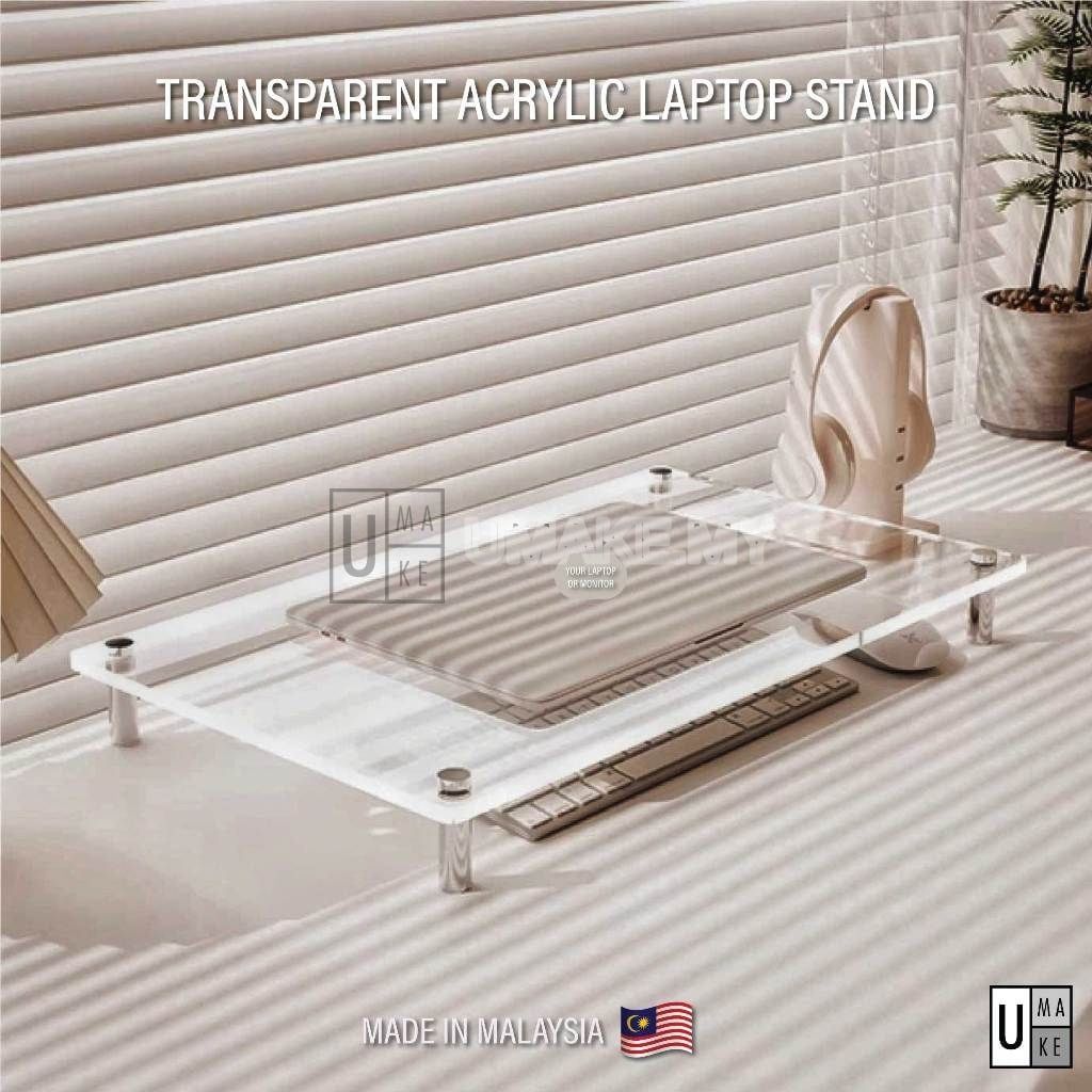 Acrylic Laptop & Monitor Stand
