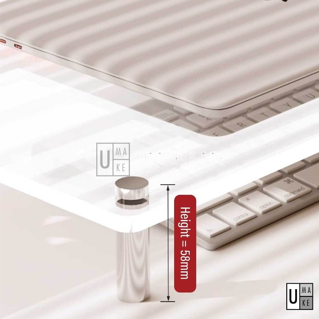 Acrylic Laptop & Monitor Stand