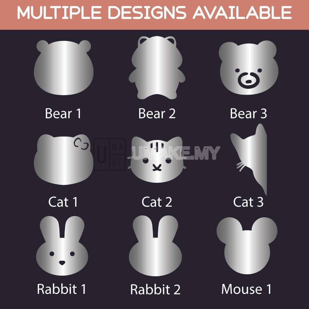 Cartoon Acrylic Mirror (Kids Safety)