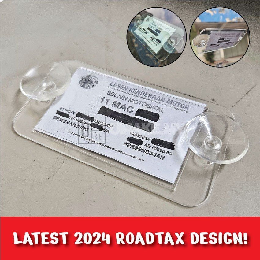 Road Tax Holder (2024 Small Size)