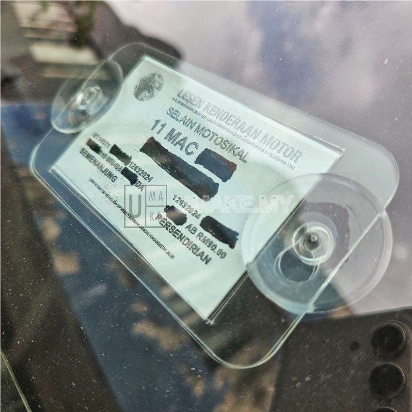 Road Tax Holder (2024 Small Size)