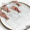 Acrylic Wedding Place Cards (10pcs) view 3