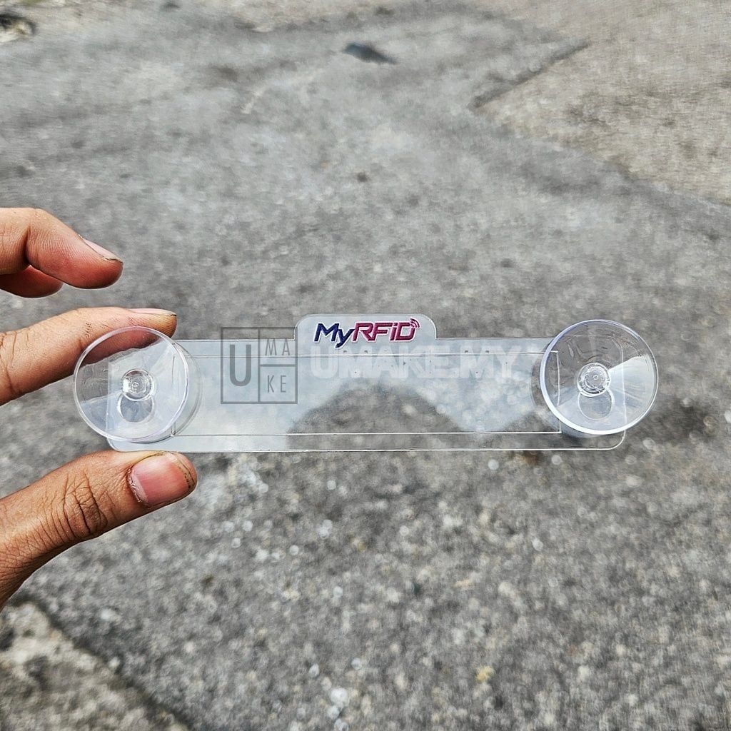 Acrylic Car RFID Holder (Suction Cup)