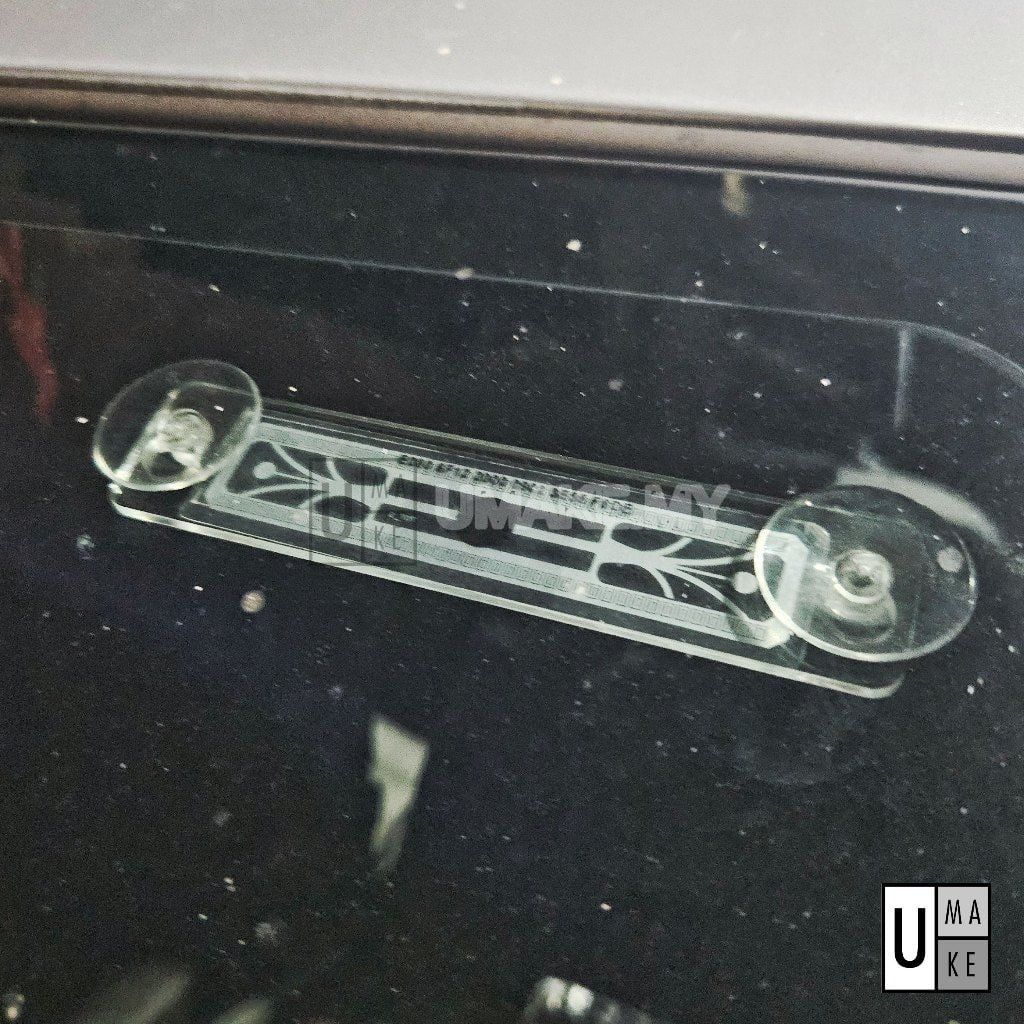 Acrylic Car RFID Holder (Suction Cup)