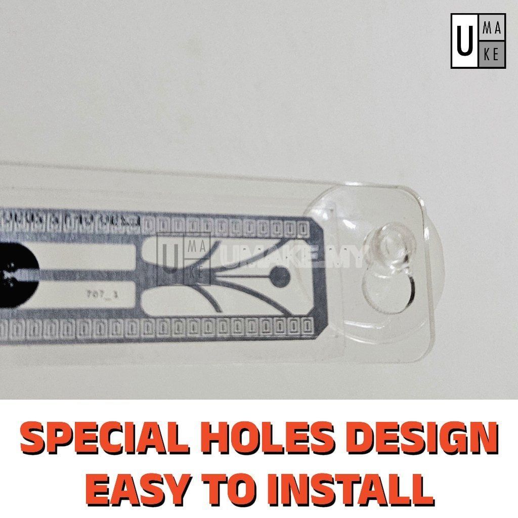 Acrylic Car RFID Holder (Suction Cup)